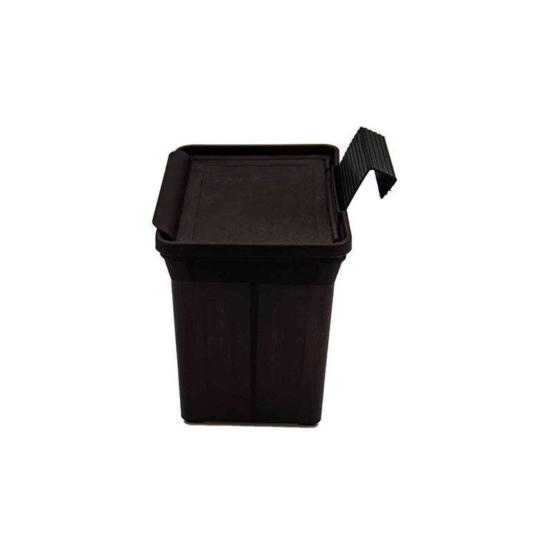 QUTU Q-TRASH BIN 5 L DARKWOOD ÇÖP KOVASI - 3