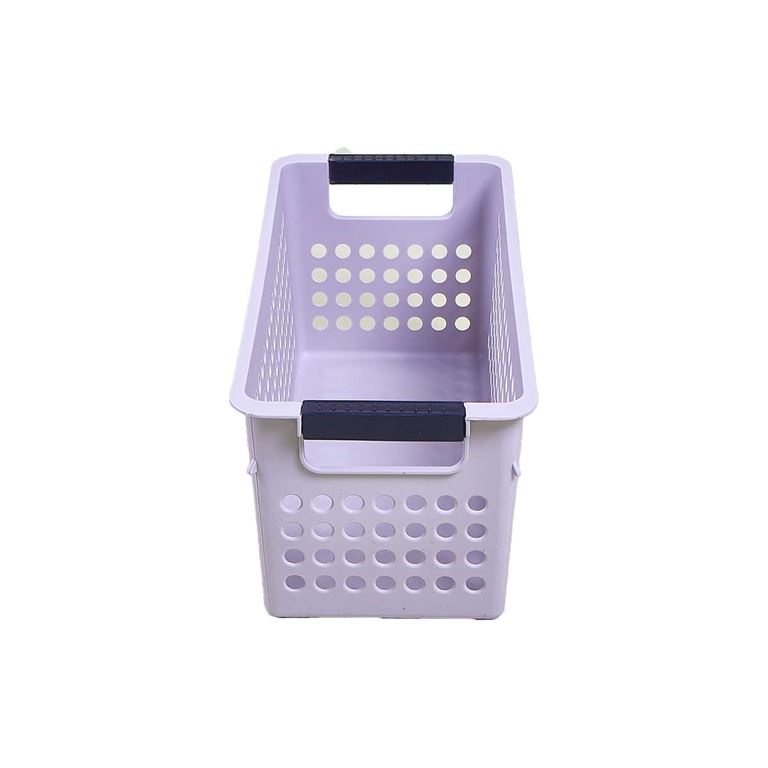 Q-basket Dikdörtgen Plastik Organizer Sepet- Bej - 3