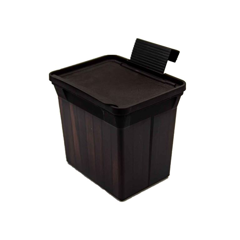 QUTU Q-TRASH BIN 5 L DARKWOOD ÇÖP KOVASI