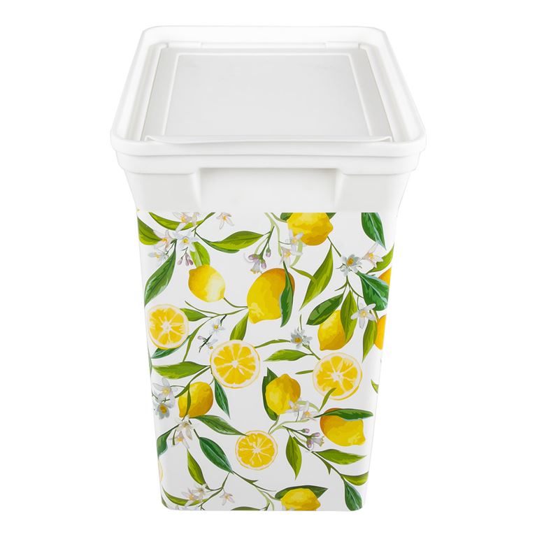 QUTU TRASHBIN Lemon 10 L çöp kovası - 1